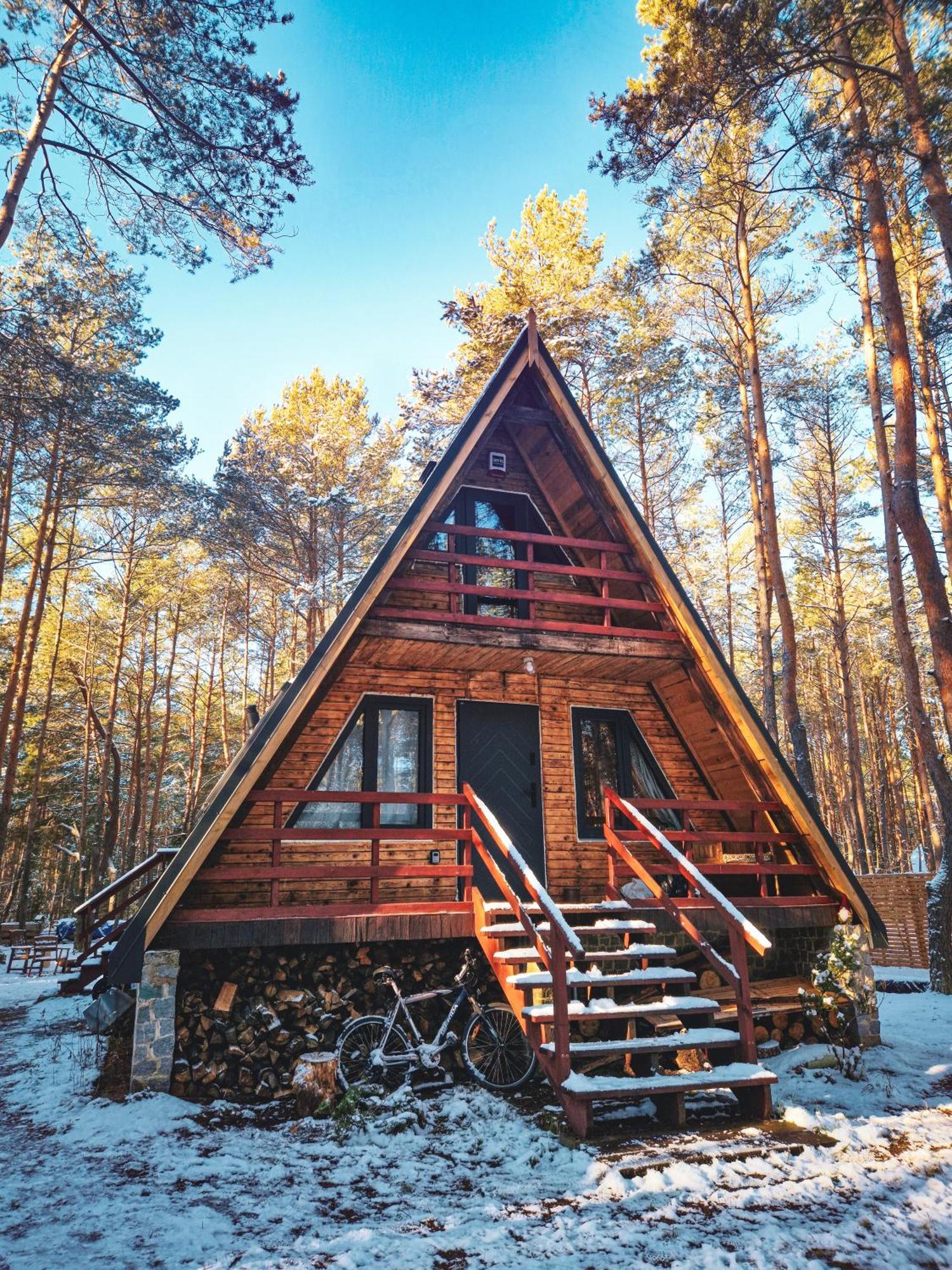 Lesna Chatka Wola Polska Buitenkant foto
